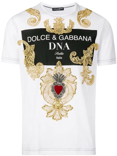 dolce gabbana t shirt sale damen|dolce and gabbana graphic tees.